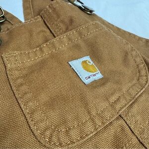 Carhartt Tan Bib Overalls 18month